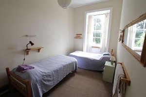 Gaia House Interior shared bedroom