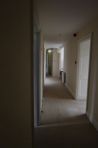 Gaia House Interior corridor